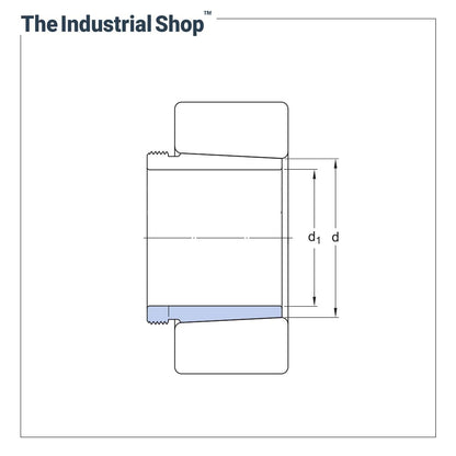 HKG Withdrawal Sleeve AH 3120 – dimension drawing