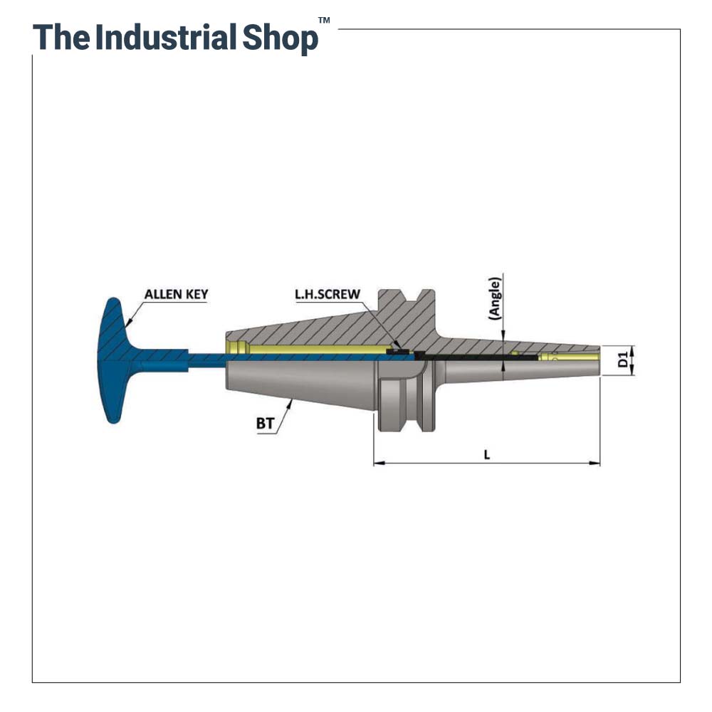 KTA Die & Mould Chuck BT40 DMC08