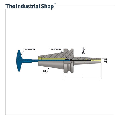 KTA Die & Mould Chuck BT40 DMC06