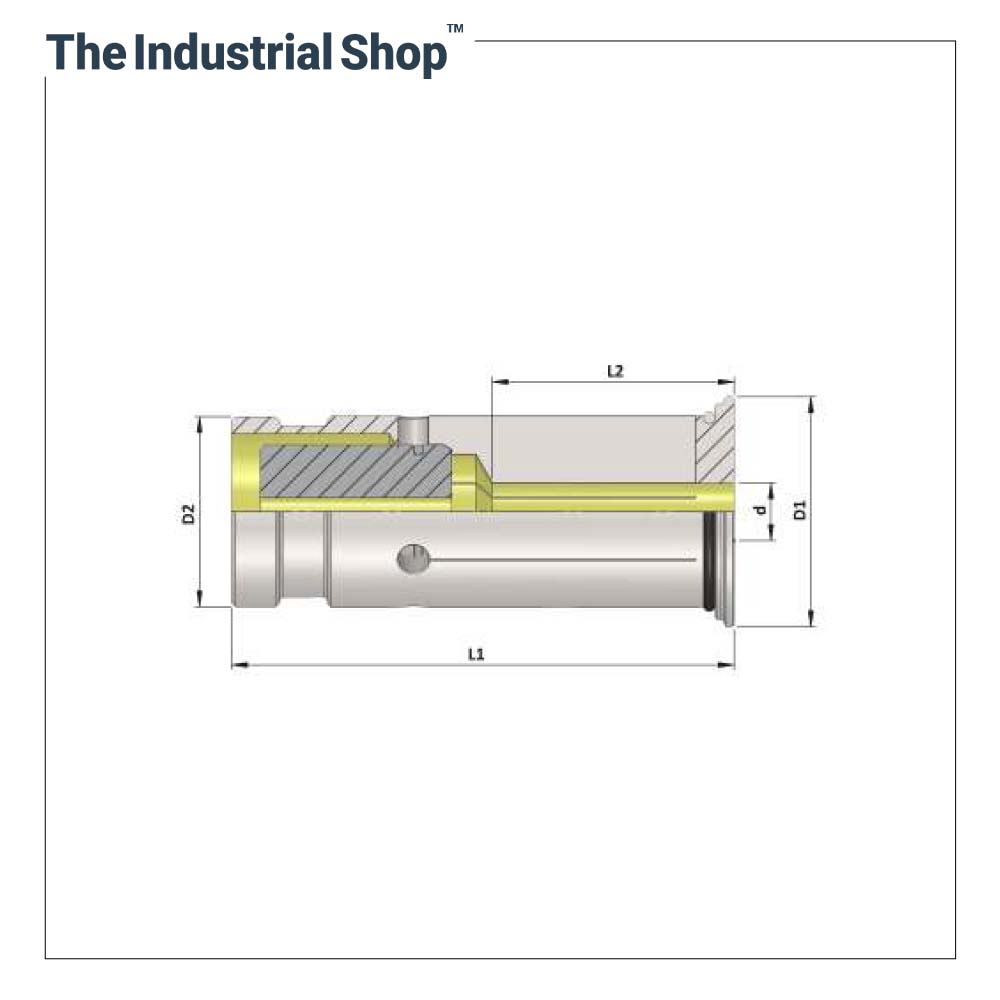 KTA Hydro Grip Sleeve 20 x 11 (Non-Through Coolant)