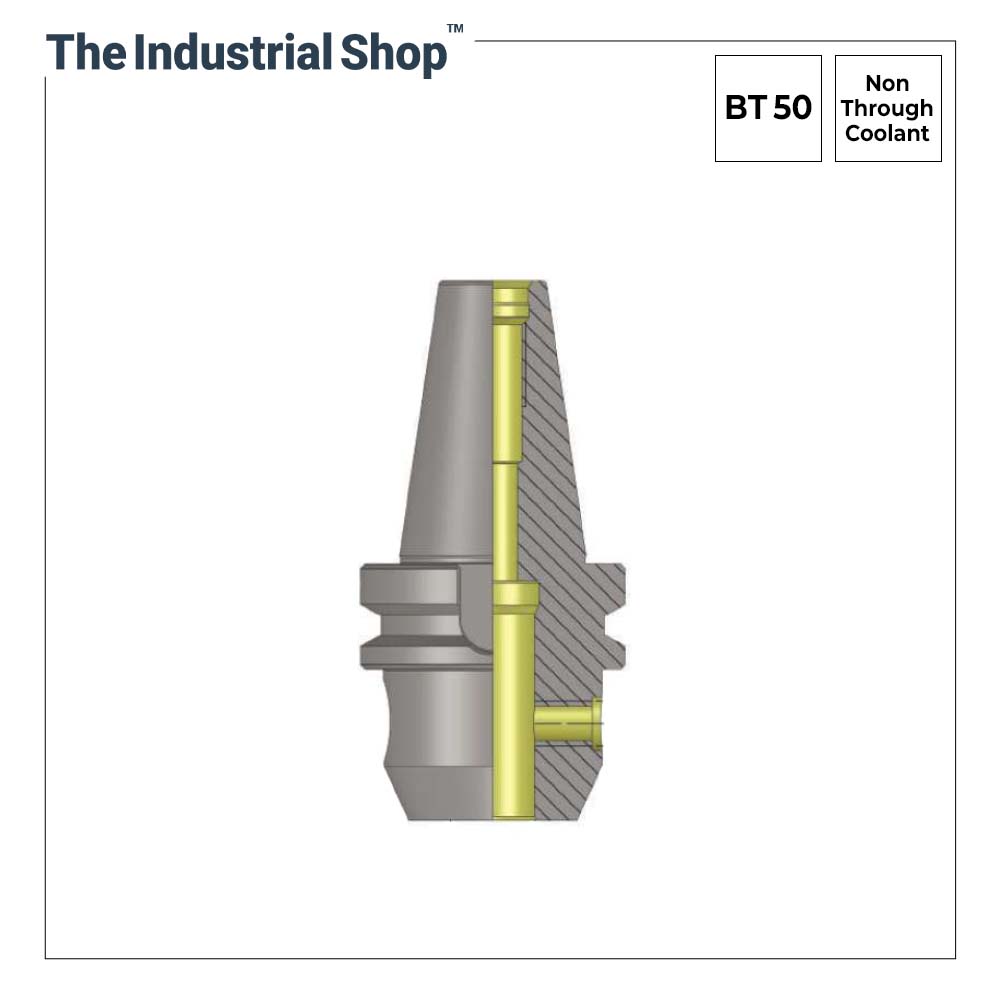 KTA Weldon Type End Mill Holder BT50 WE10