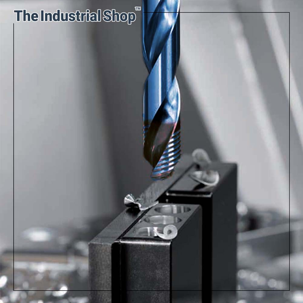 Nachi 4.1 mm to 5.0 mm 3 Flute Carbide Drill for Hardened Steel