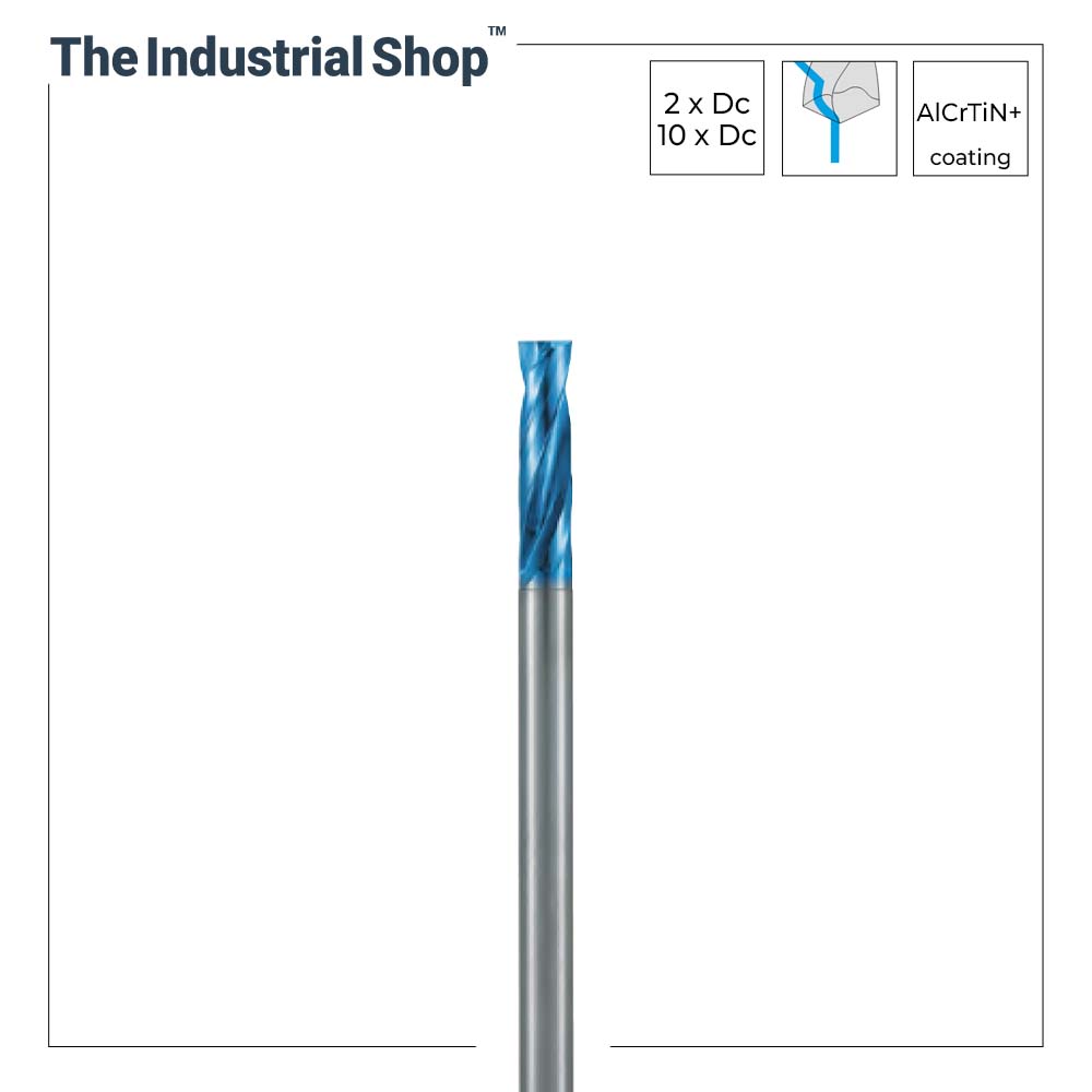 Nachi 3.3 mm Flat Carbide Drill with Long Shank