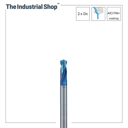 Nachi 3.3 mm L x D 2 Power Feed Carbide Drill