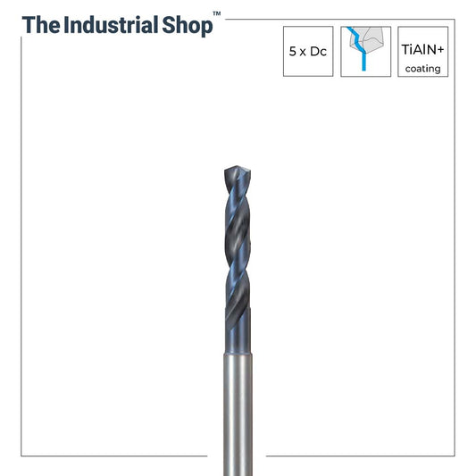 Nachi 9.8 mm Carbide Drill for Cast Iron