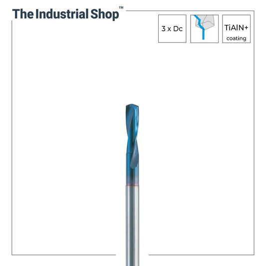 Nachi 10.3 mm Carbide Drill for Hardened Steel