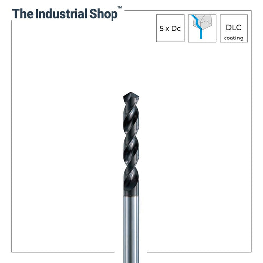 Nachi 2.1 mm to 3.0 mm Carbide Drill for Aluminum