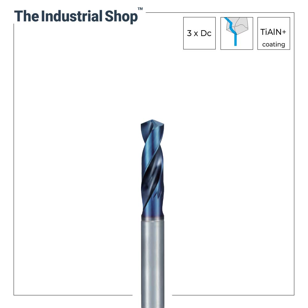 Nachi 11.1 mm to 11.5 mm L x D 3 AquaREVO Carbide Drill